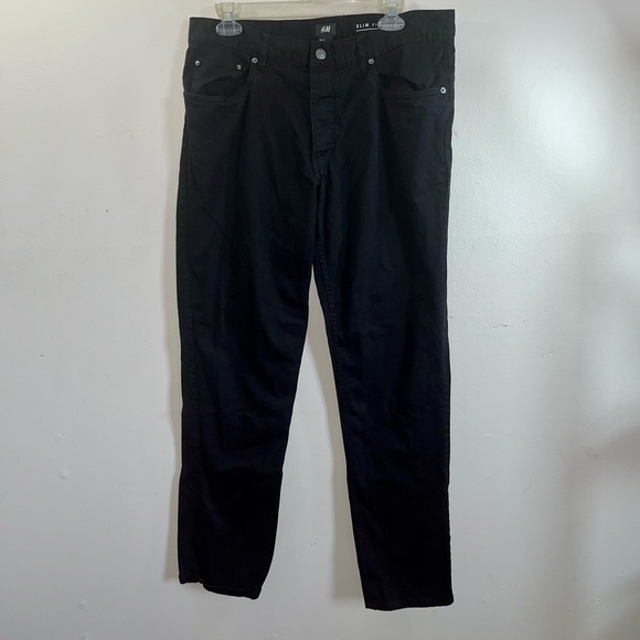H&M men’s black pants - Picture 2 of 5